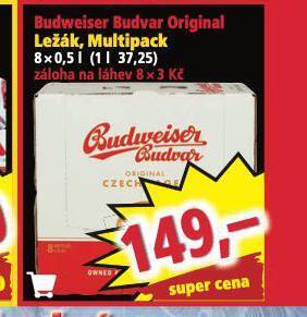 Norma Pivo budweiser budvar original nabídka
