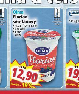 Norma Olma florian smetanový nabídka