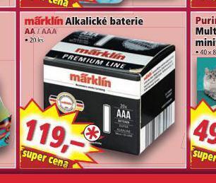 Norma Alkalické baterie nabídka