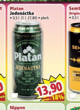 Norma Pivo platan 11 nabídka