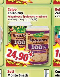 Norma Celpo chlebíčky nabídka