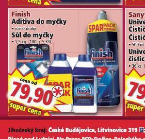 Finish aditiva do myčky