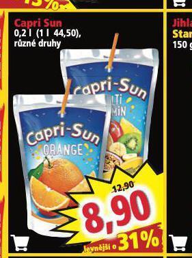 Norma Capri sun nabídka