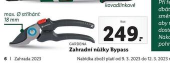 Lidl Zahradní nůžky bypass nabídka