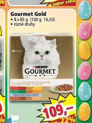 Norma Gourmet gold nabídka