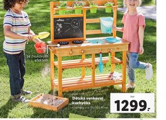 Lidl Dětská venkovní kuchyňka nabídka