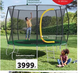 Lidl Zahradní trampolína nabídka