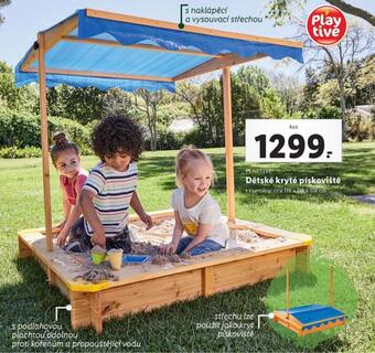 Lidl Dětské kryté pískoviště nabídka