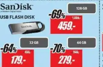 Planeo Elektro SanDisk USB Flash Disk 64GB nabídka