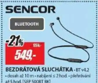Planeo Elektro Sencor Bezdrátová Sluchátka nabídka