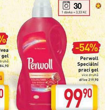 Billa Perwoll speciální gel na praní nabídka
