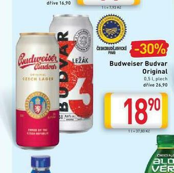 Billa Pivo budweiser budvar nabídka
