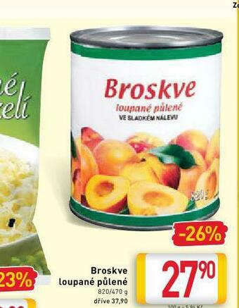 Billa Broskve nabídka