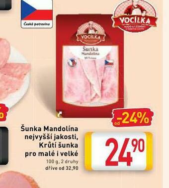 Billa Šunka mandolína nabídka