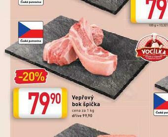 Billa Vepřový bok špička nabídka