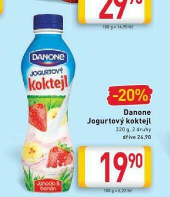 Billa Danone jogurtový koktejl nabídka
