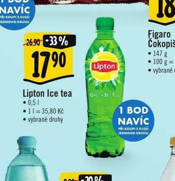 Albert Lipton ice tea nabídka