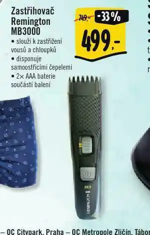 Zastřihovač remington