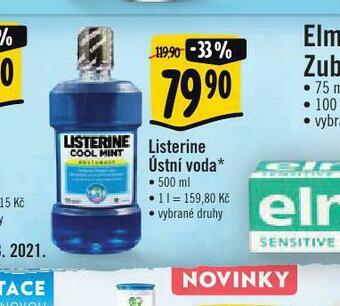 Albert Listerine ústní voda nabídka