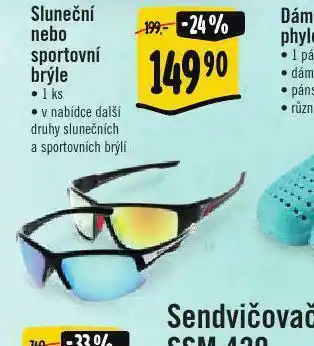 Albert Sluneční nebo sportovní brýle nabídka