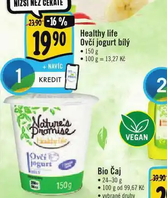 Albert Healthy life ovčí jogurt bílý nabídka