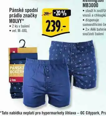 Albert Pánské spodní prádlo nabídka