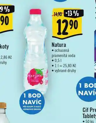 Albert Natura ochucená nabídka