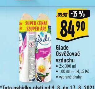 Albert Glade osvěžovač vzduchu nabídka