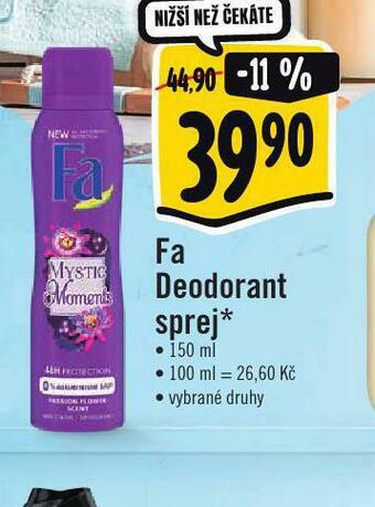 Albert Fa deodorant sprej nabídka
