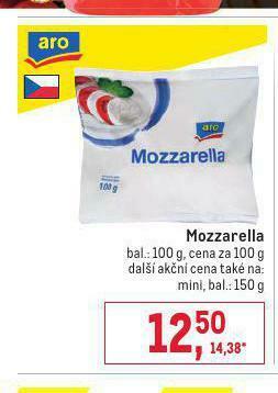 Makro Mozzarella nabídka