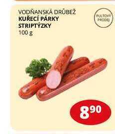 Flop Kuřecí párky striptýzky 100 g nabídka