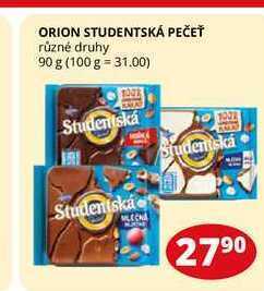 Flop Orion studentská pečeť různé druhy 90 g nabídka