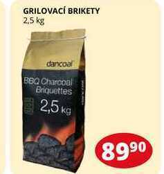 Flop Grilovací brikety 2,5 kg nabídka