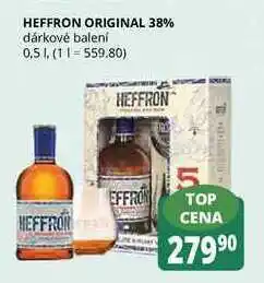 Heffron original 38% dárkové balení 0,5l