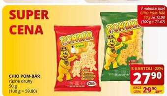 Chio pom-bär různé druhy 50 g