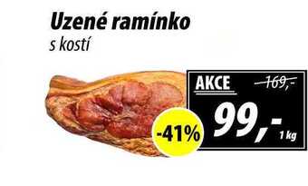 ZEMAN Uzené ramínko s kostí, 1 kg nabídka