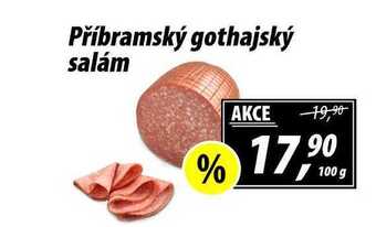 ZEMAN Příbramský gothajský salám, 100 g nabídka