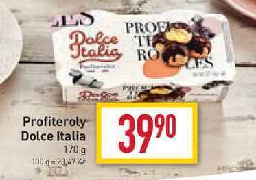 Billa Profiteroly dolce italia 170g nabídka
