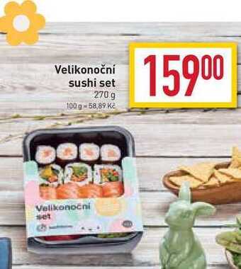 Billa Velikonoční sushi set 270g nabídka