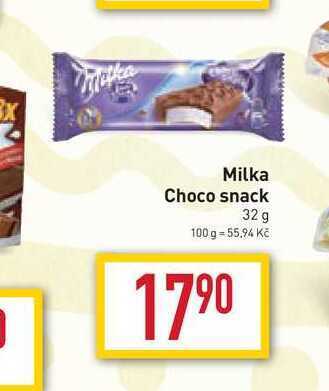 Billa Milka choco snack 32 g nabídka