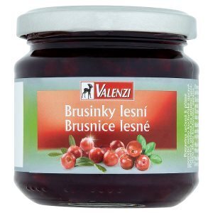 Valenzi brusinky lesní 220g