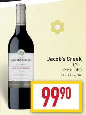 Billa Jacob's creek 0,75l nabídka