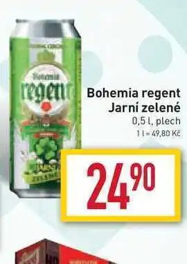 Billa Bohemia regent jarní zelené 0,5 l, plech nabídka