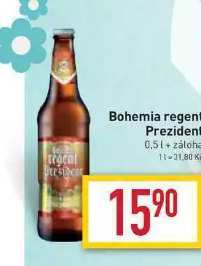 Billa Bohemia regent prezident 0,5l nabídka