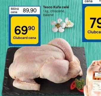 Tesco Kuře celé nabídka