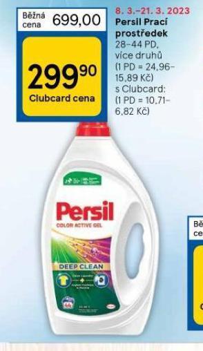Tesco Persil prací prostředek nabídka