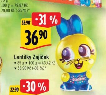 Albert Lentilky zajíček nabídka