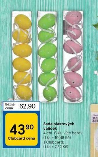 Tesco Sada plastových vajíček nabídka