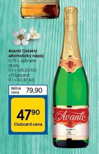Tesco Avanti nabídka