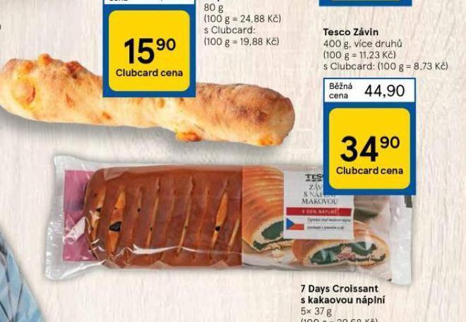 Tesco Tesco závin nabídka